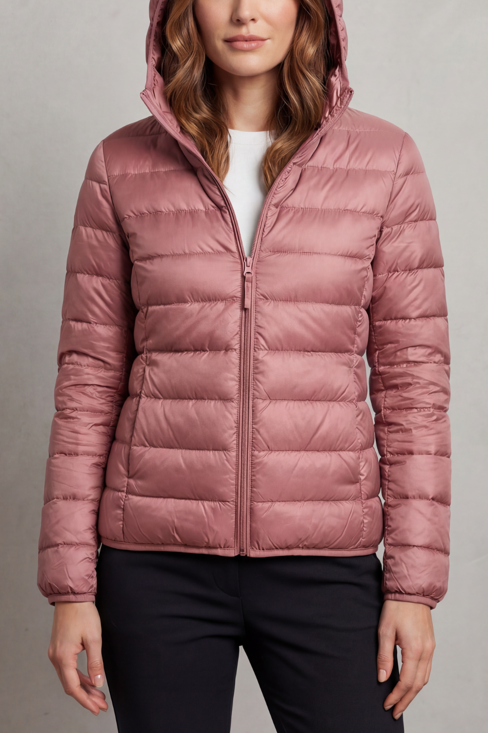 Nora | Cozy Packable Hooded Puffer Jacket