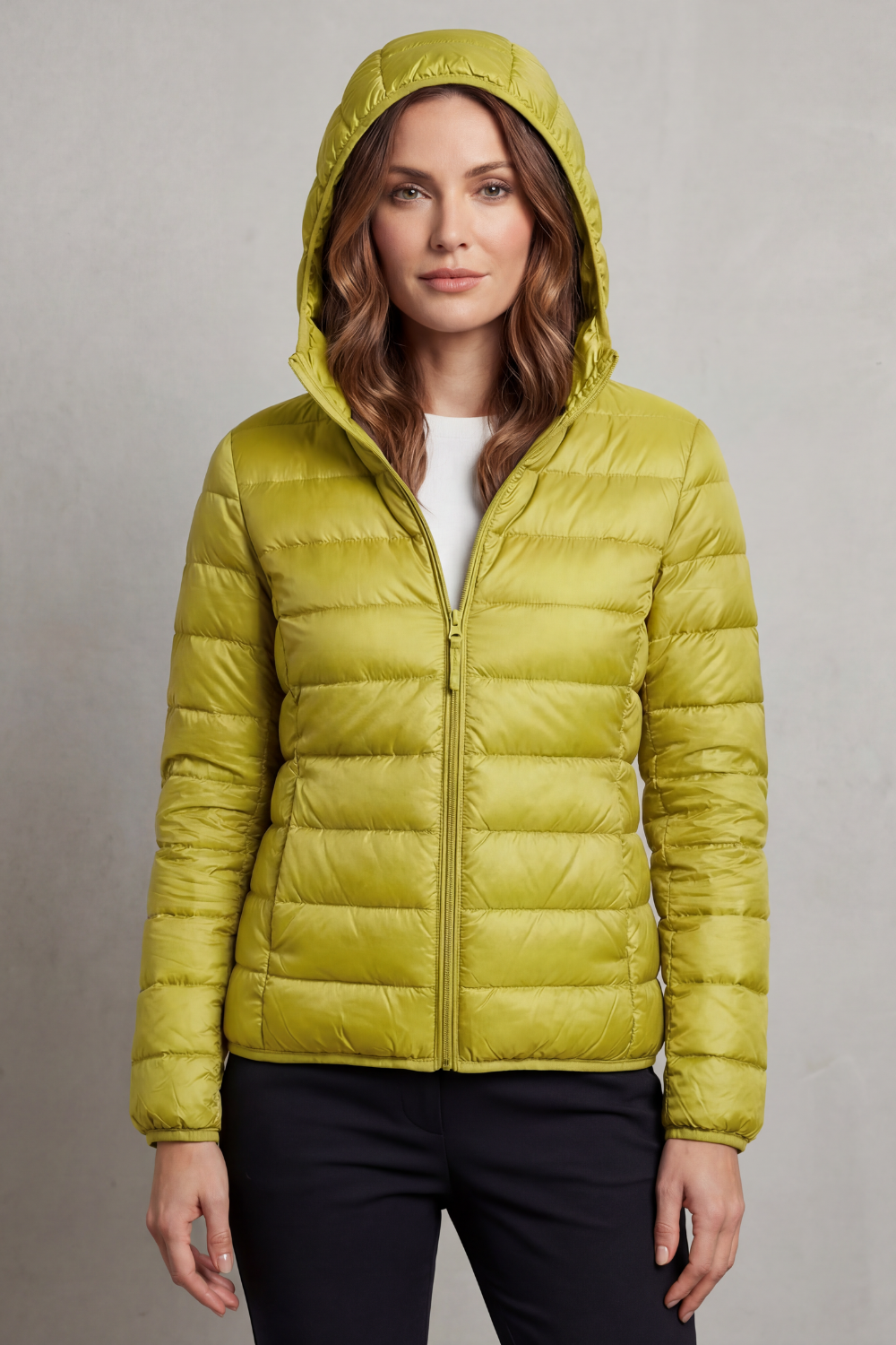 Nora | Cozy Packable Hooded Puffer Jacket