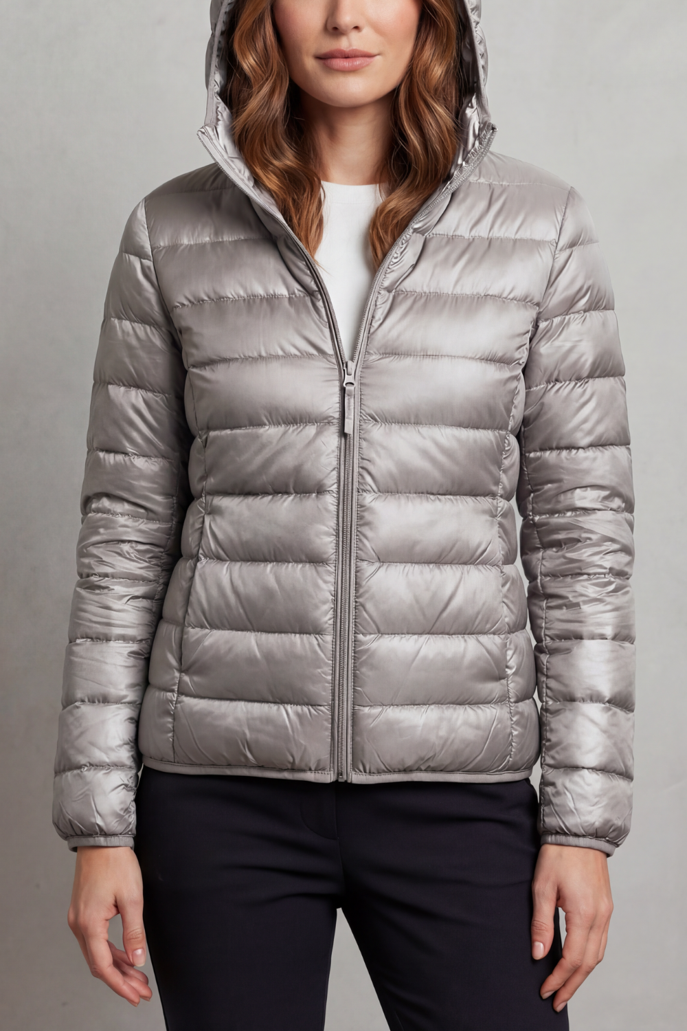 Nora | Cozy Packable Hooded Puffer Jacket