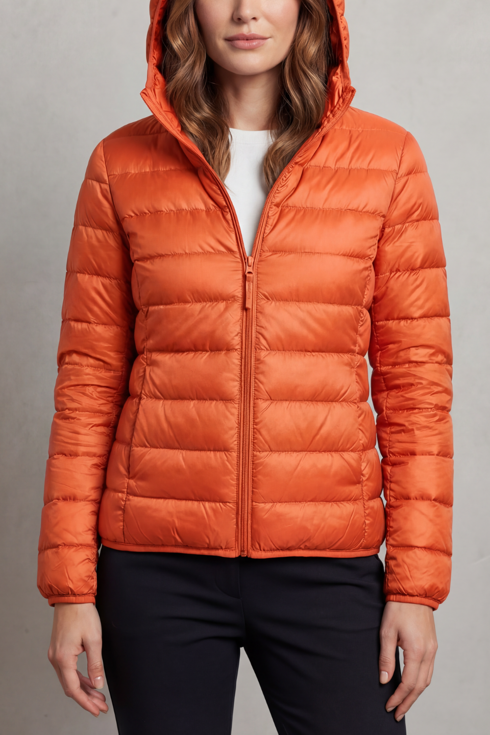 Nora | Cozy Packable Hooded Puffer Jacket