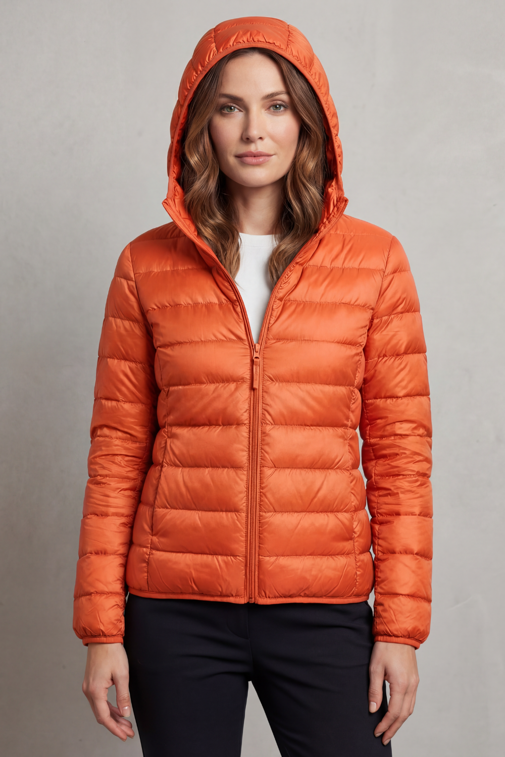 Nora | Cozy Packable Hooded Puffer Jacket