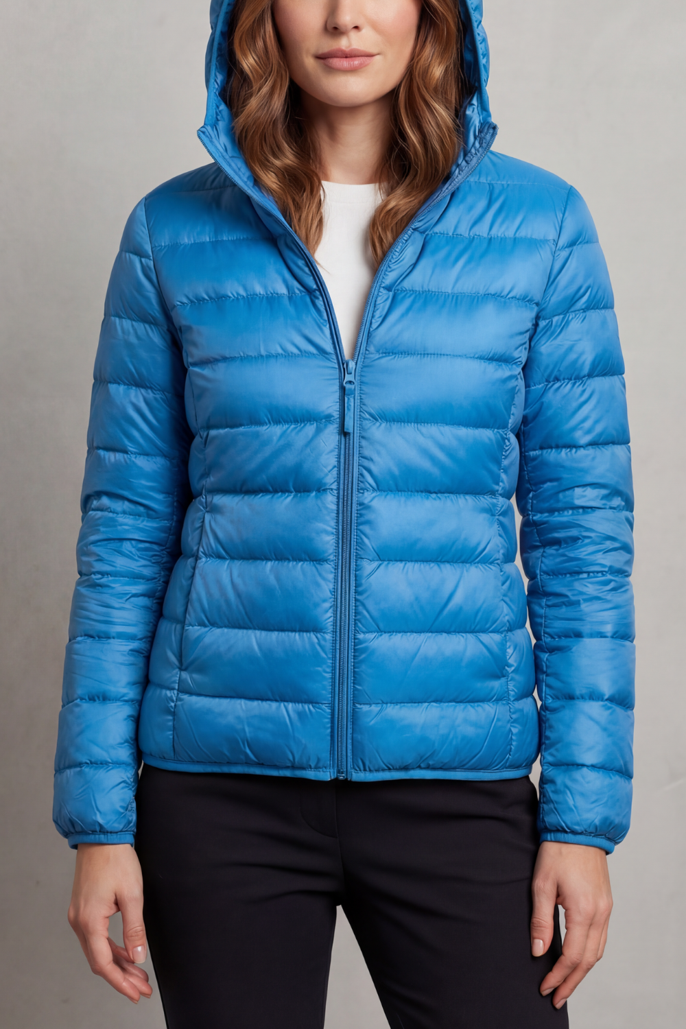 Nora | Cozy Packable Hooded Puffer Jacket