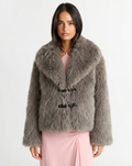 Adelaide | Refined Faux Fur Jacket For Women