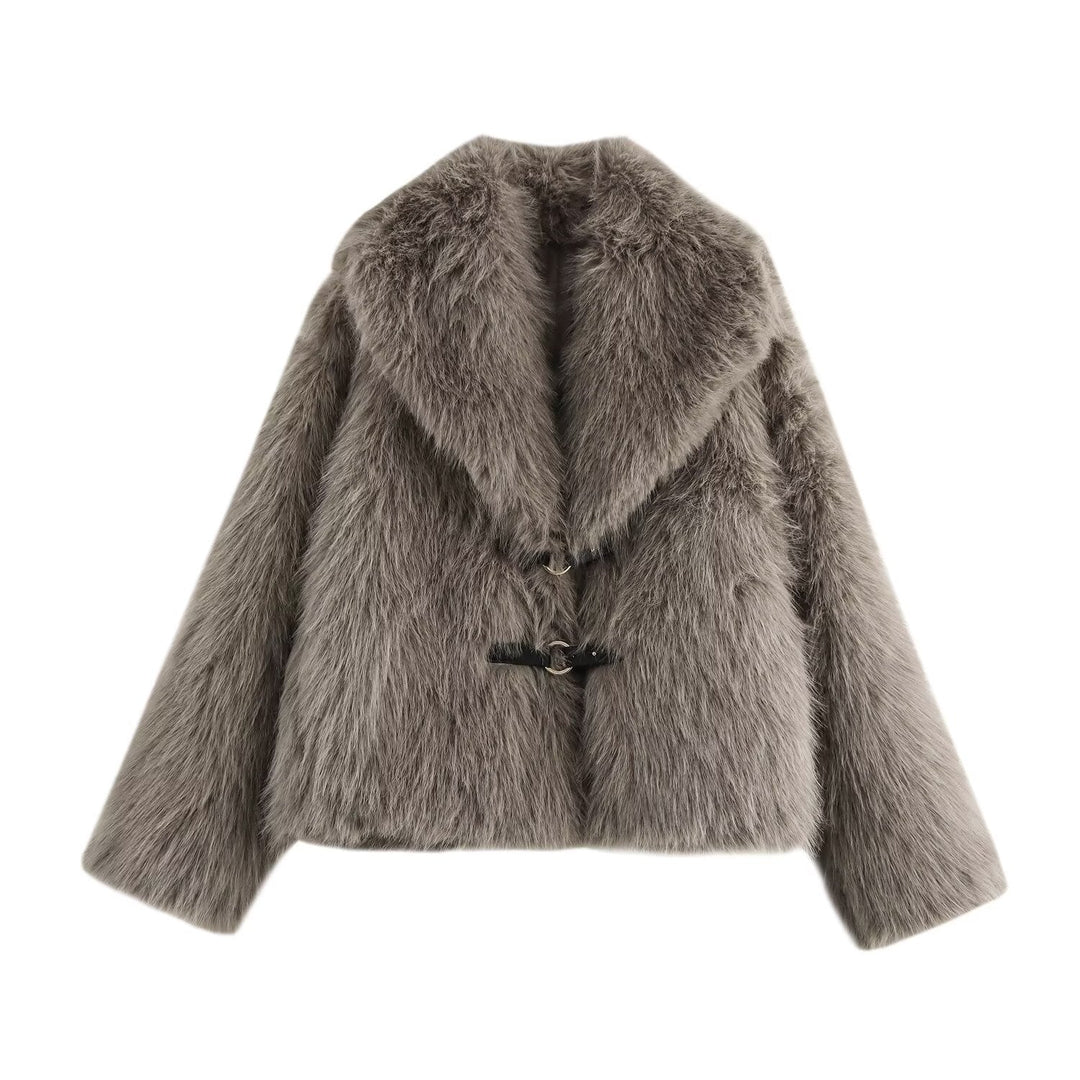Adelaide | Refined Faux Fur Jacket For Women