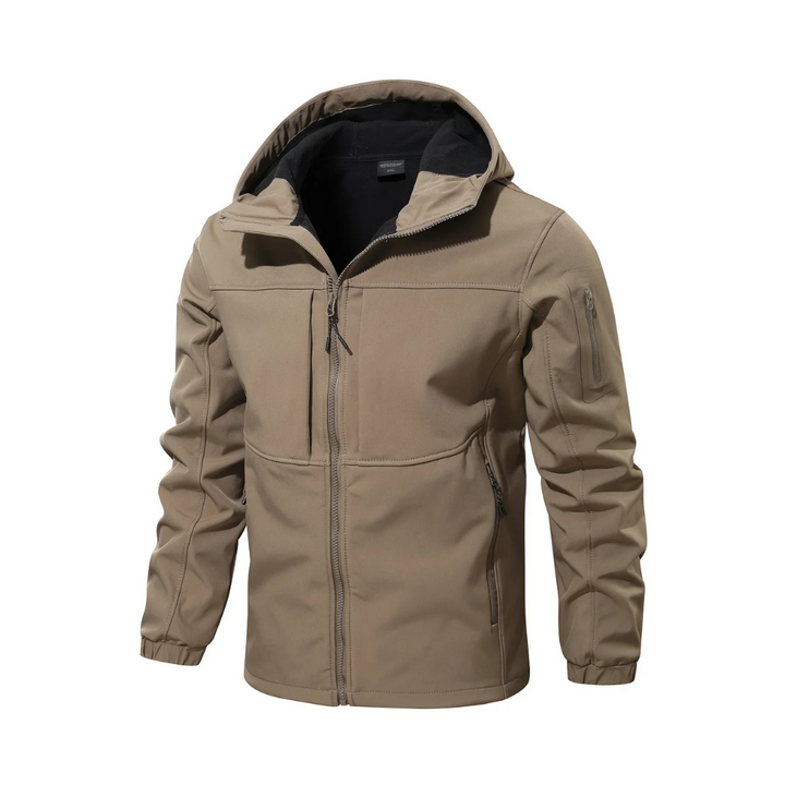Ewan | Rugged Fleece Outdoor Softshell Jacket for Men