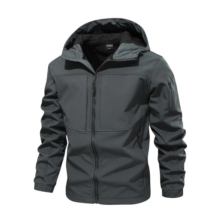 Ewan | Rugged Fleece Outdoor Softshell Jacket for Men