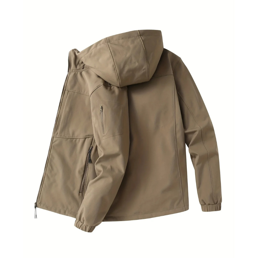 Ewan | Rugged Fleece Outdoor Softshell Jacket for Men