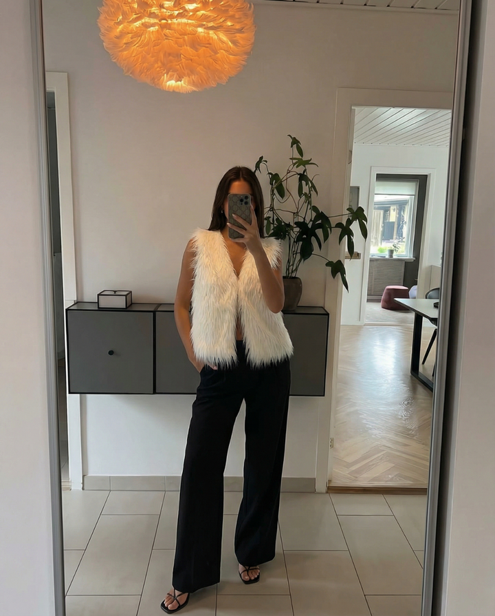 Oriana | Cozy Faux Fur Gilet For Women