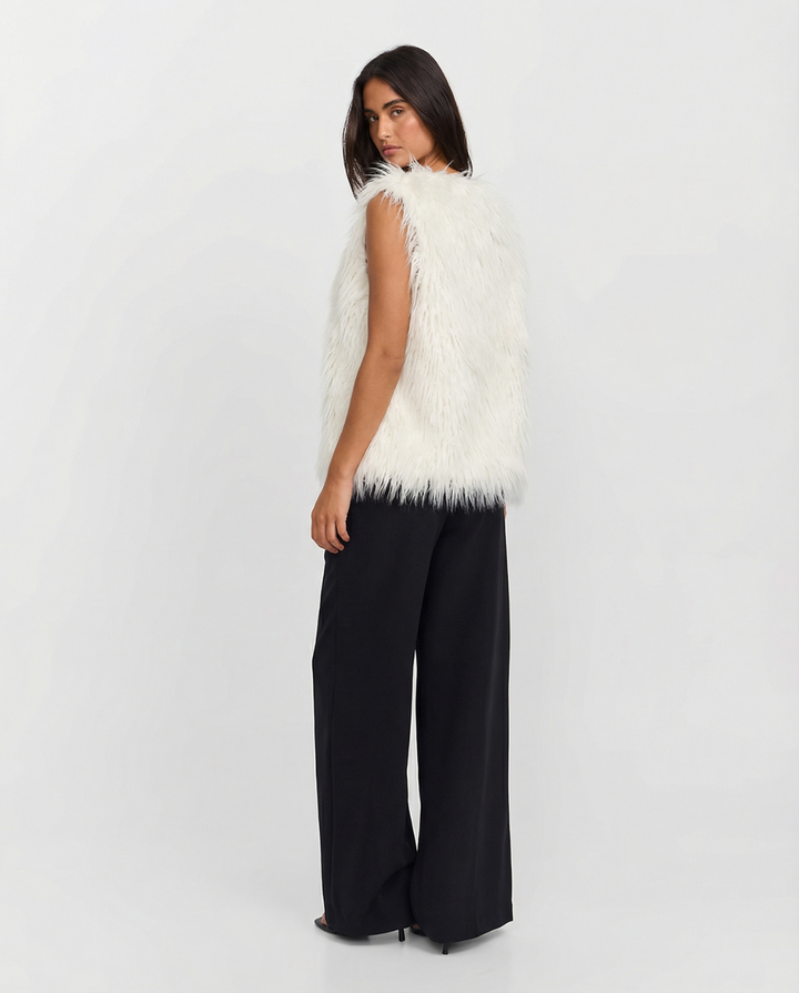 Oriana | Cozy Faux Fur Gilet For Women