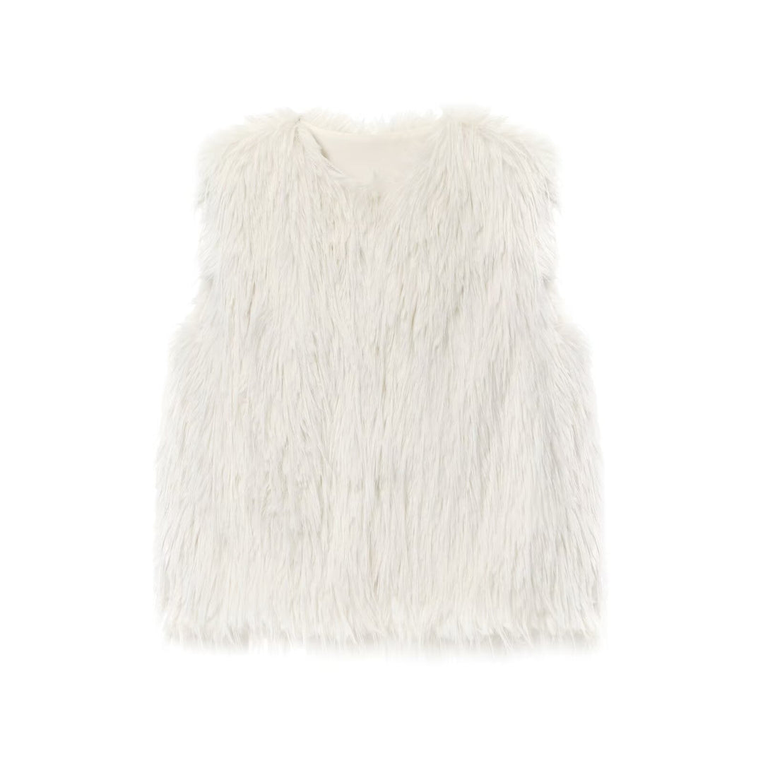 Oriana | Cozy Faux Fur Gilet For Women