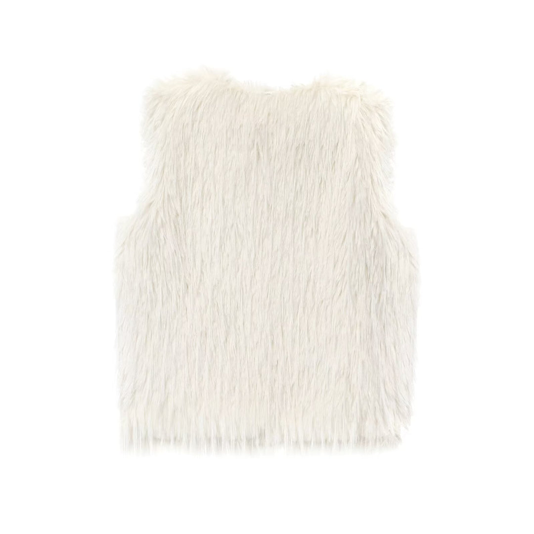Oriana | Cozy Faux Fur Gilet For Women