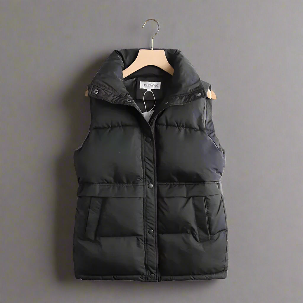 Edith | Practical Windproof Puffer Gilet