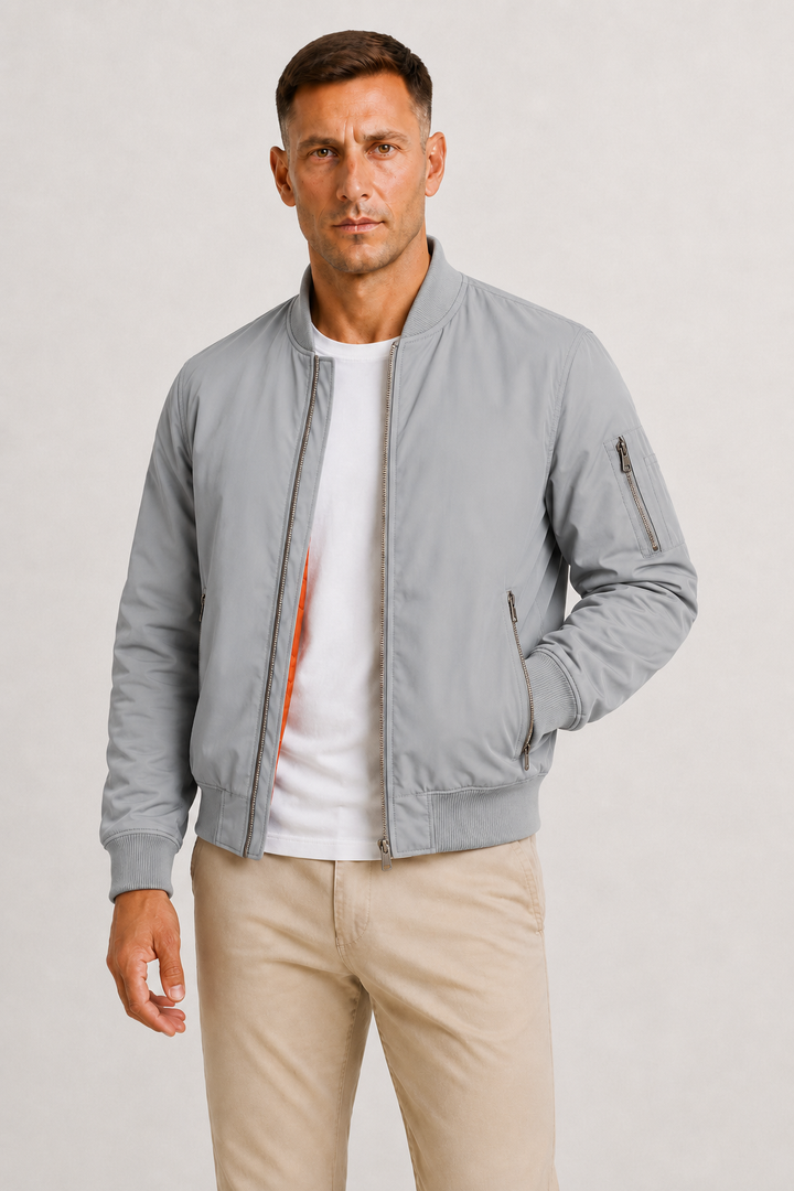 Xander | Rugged Oversized Bomber Jacket for Men