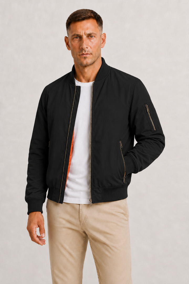Xander | Rugged Oversized Bomber Jacket for Men