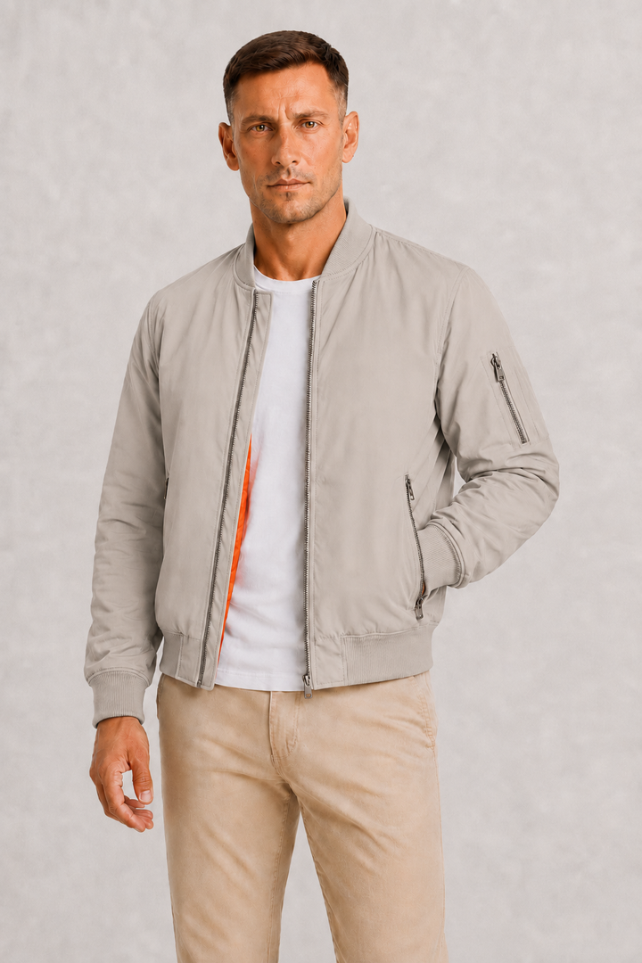 Xander | Rugged Oversized Bomber Jacket for Men