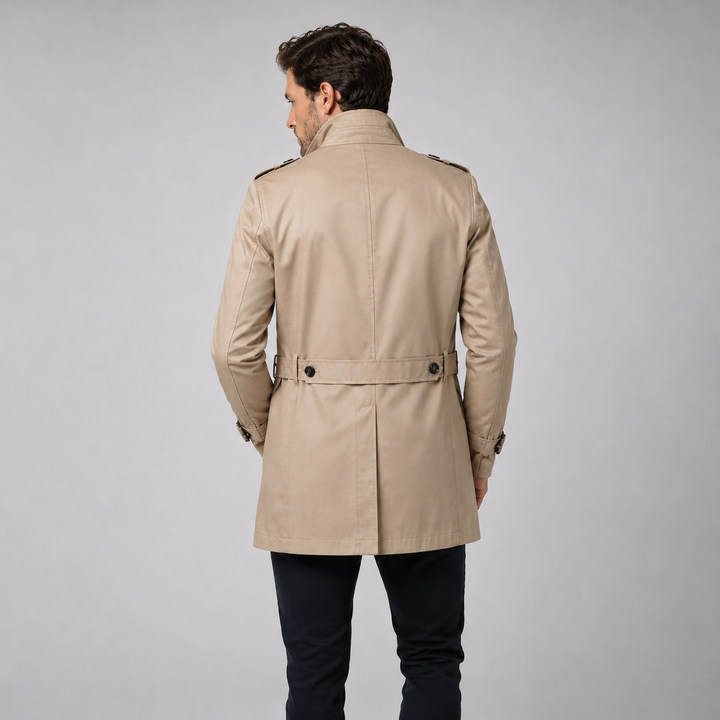Tennyson | Elegant Trench Coat Belted Tailored