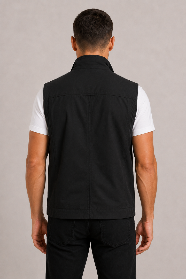 Jago | Practical Zip Bodywarmer with Pockets for Men