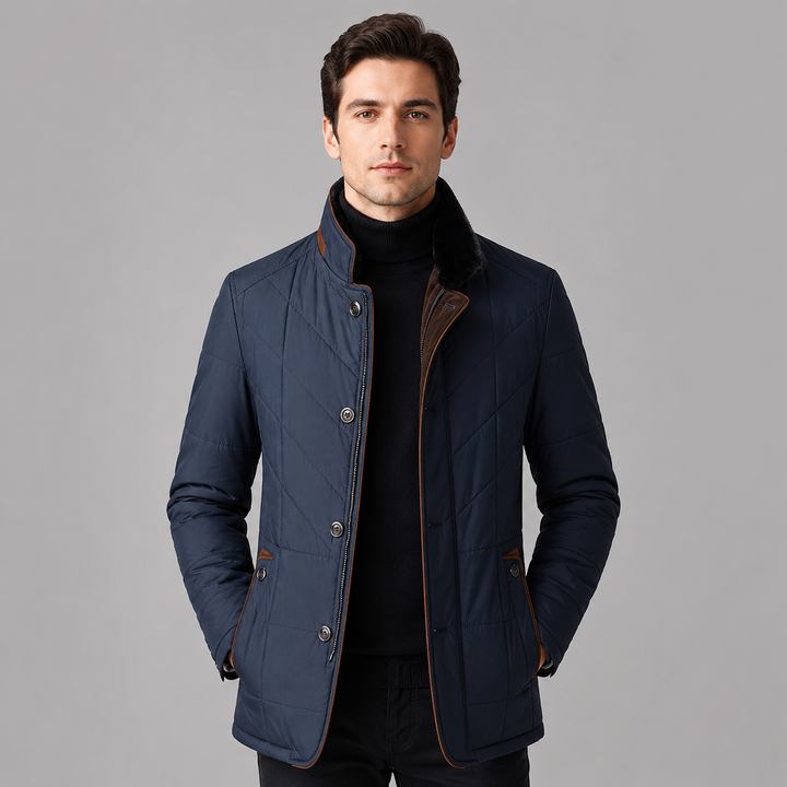 Foster | Stylish Quilted Jacket Stand Collar