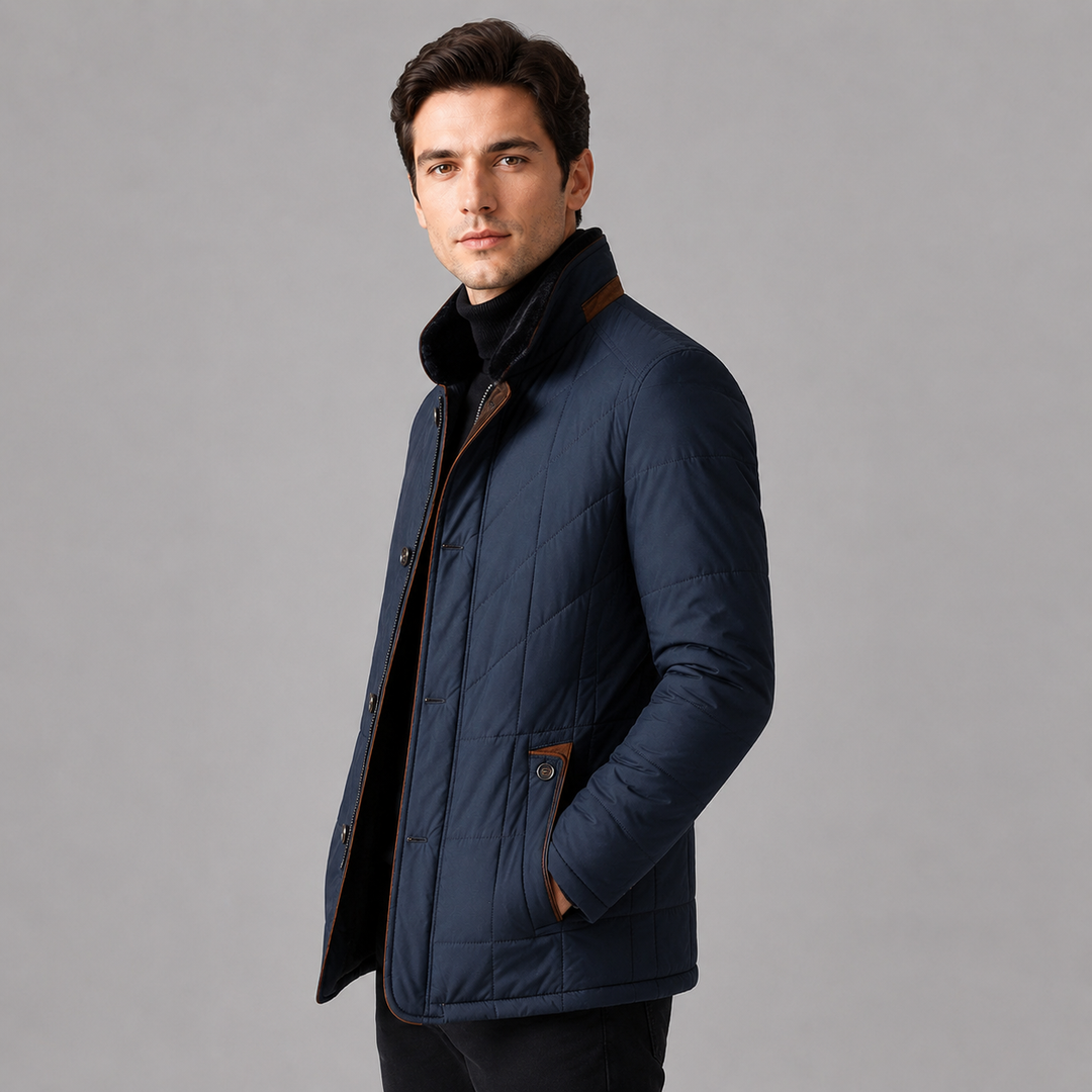 Foster | Stylish Quilted Jacket Stand Collar