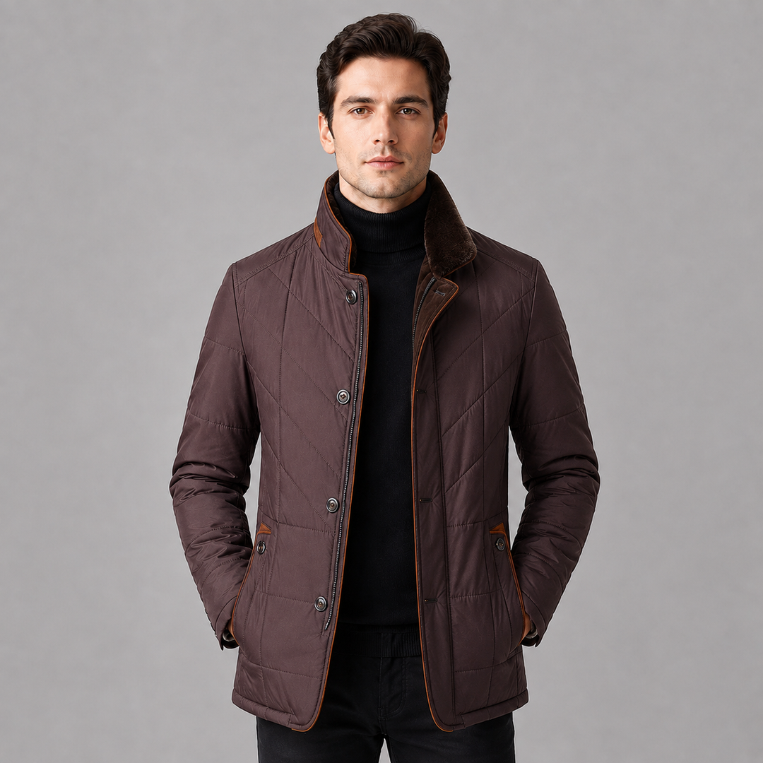 Foster | Stylish Quilted Jacket Stand Collar