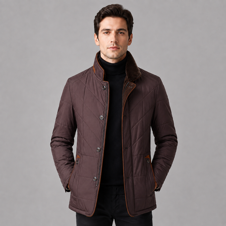 Foster | Stylish Quilted Jacket Stand Collar