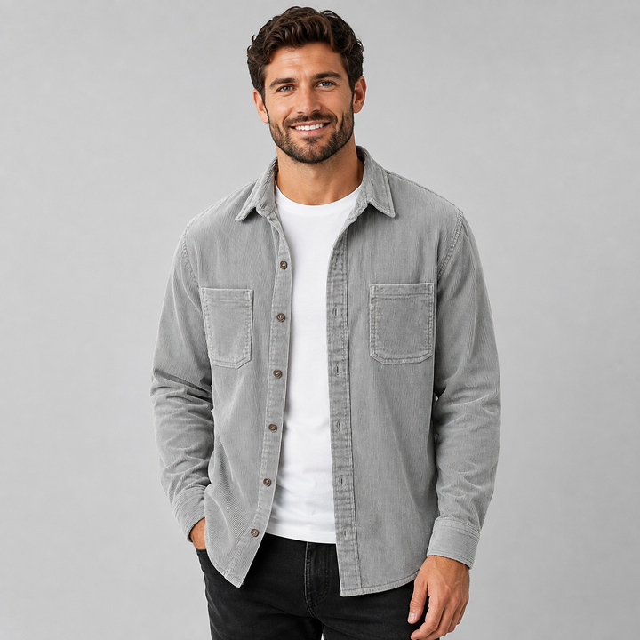 Stafford | Casual Corduroy Overshirt for Men