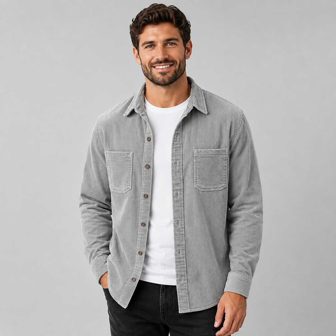 Kent | Classic Corduroy Shacket Overshirt Men