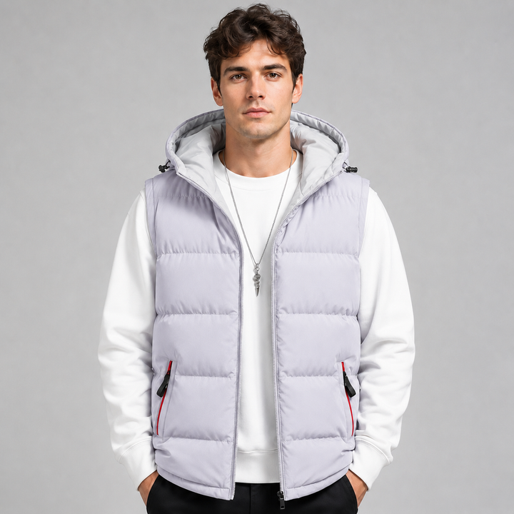 Riordan | Warm Hooded Bodywarmer for Men