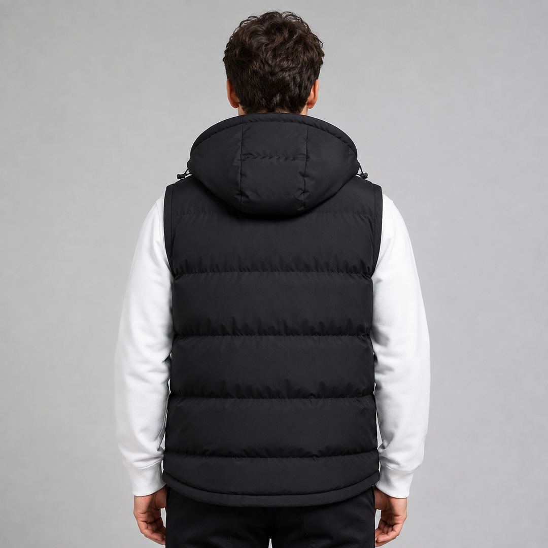 Riordan | Warm Hooded Bodywarmer for Men