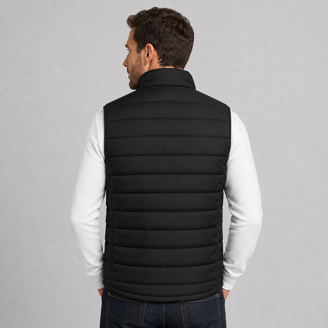 Blaise | Effortless Zip-Up Gilet for Men