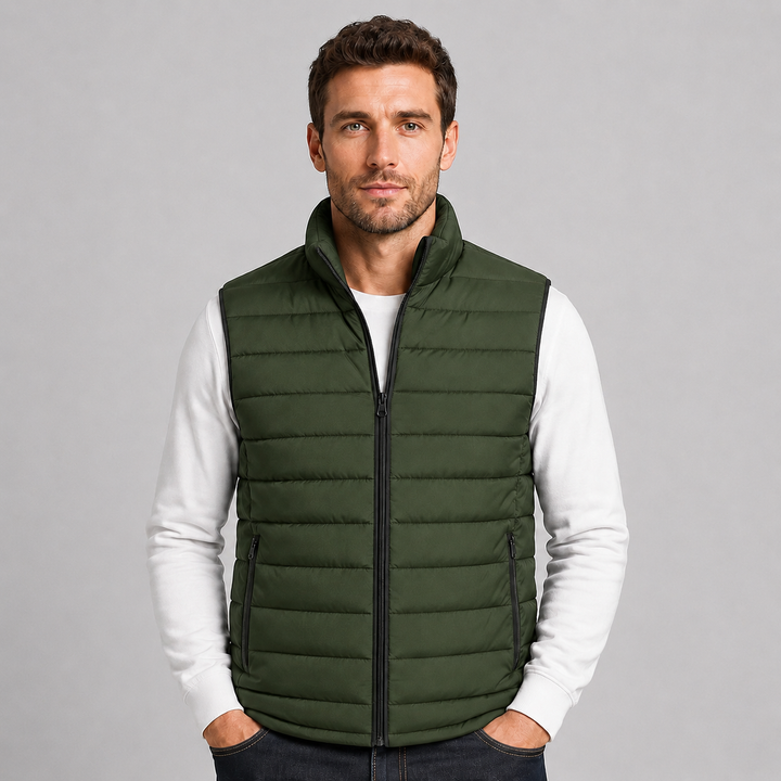Blaise | Effortless Zip-Up Gilet for Men
