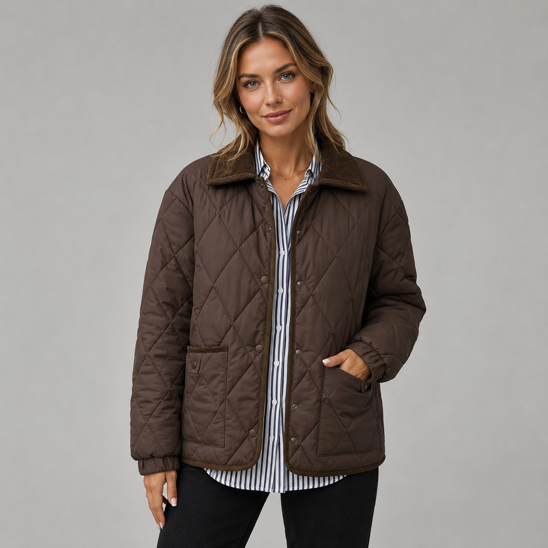Merryn | Relaxed Quilted Jacket Winter Coat