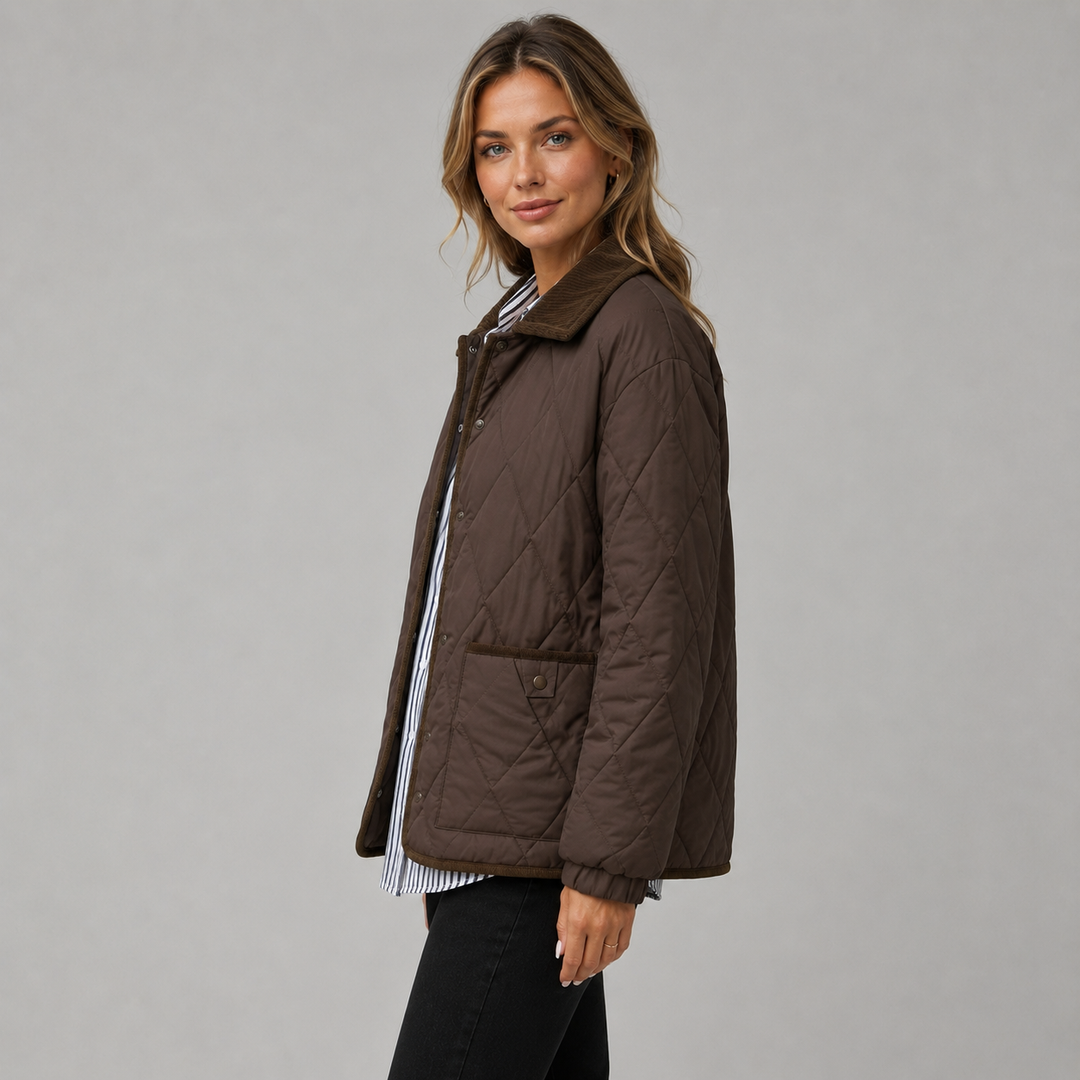 Merryn | Relaxed Quilted Jacket Winter Coat