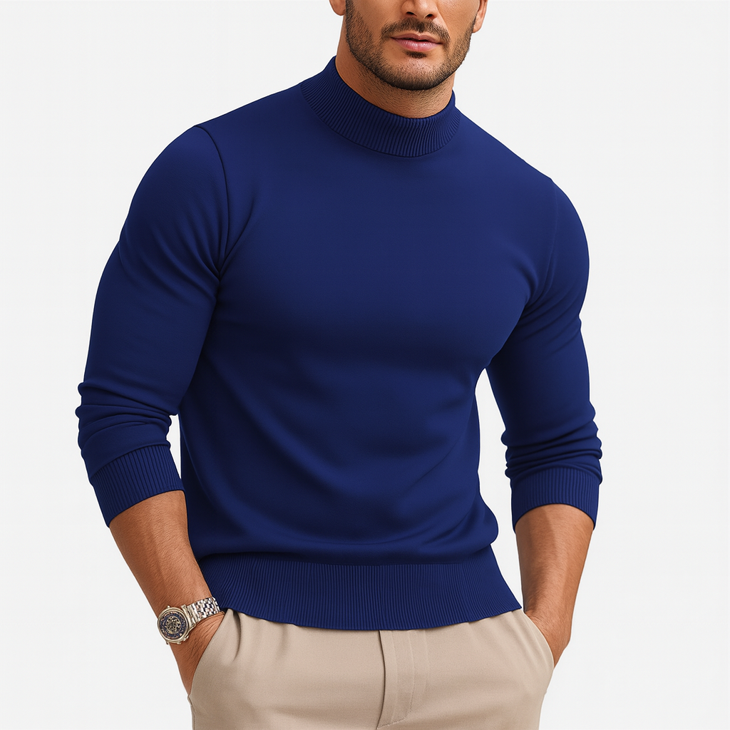 Jonah | Soft Regular-Fit Turtleneck Sweater for Men
