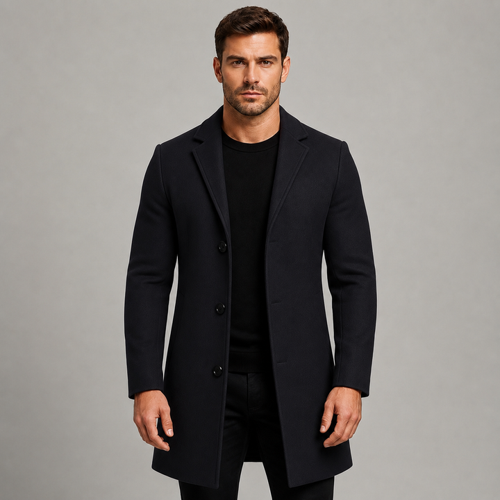 Grady | Refined Tailored Overcoat for Men