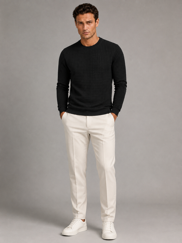 Clark | Casual Crewneck Sweatshirt for Men