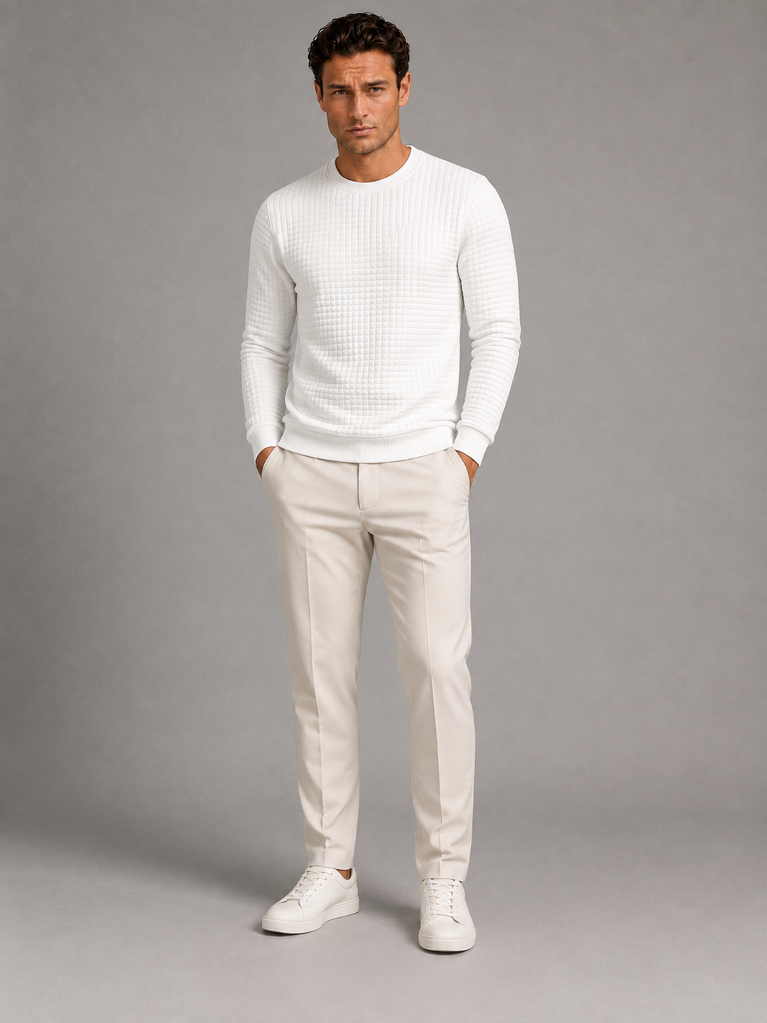 Clark | Casual Crewneck Sweatshirt for Men