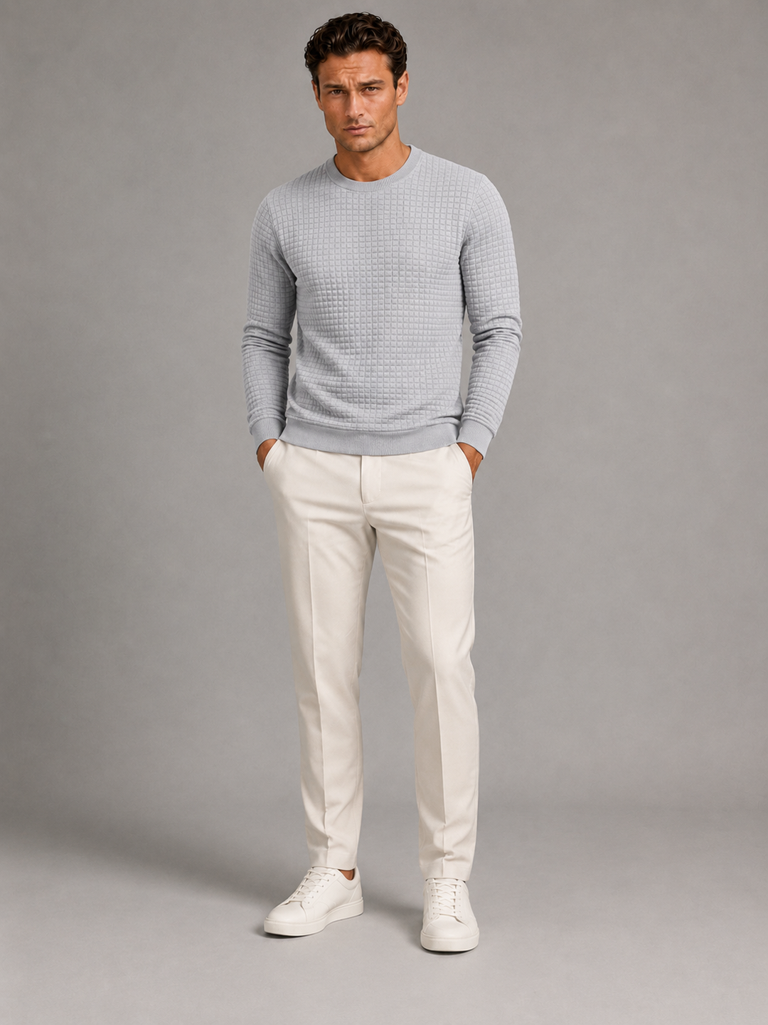 Clark | Casual Crewneck Sweatshirt for Men