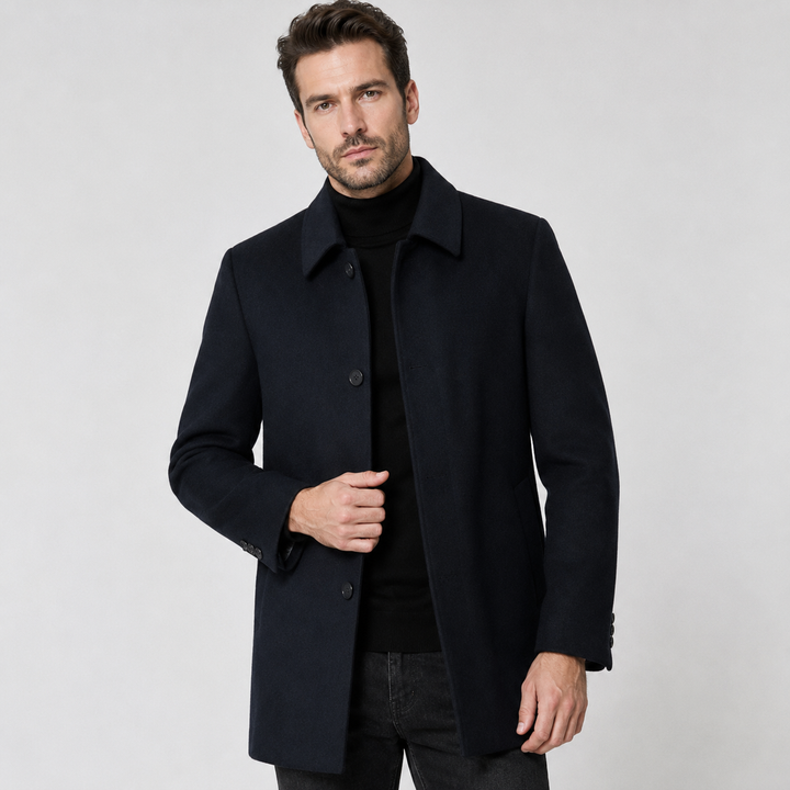 Frobisher | Classic Mens Coats Overcoat Wool-Look
