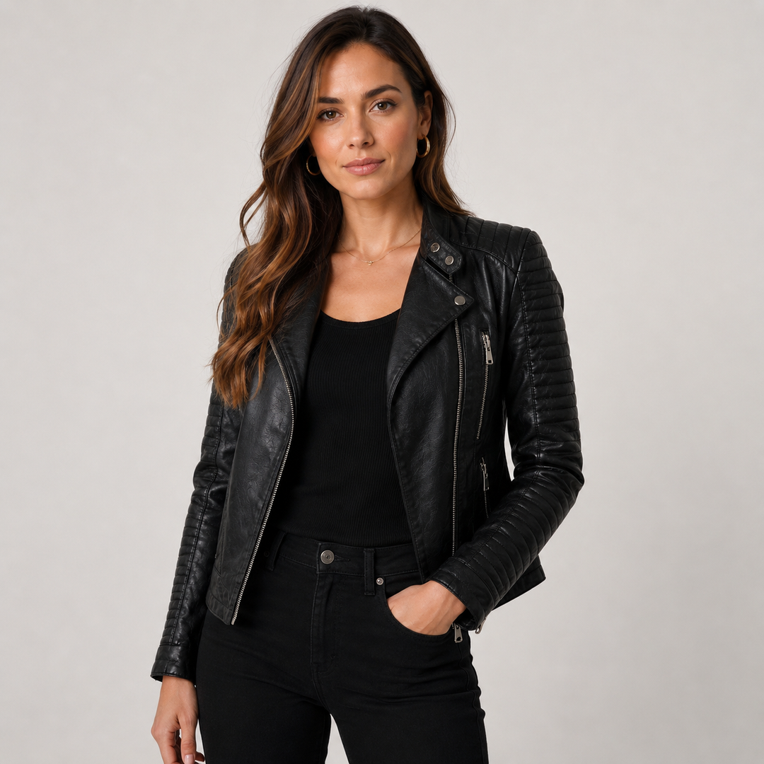 Rosalie | Statement Biker-Style Jacket For Women