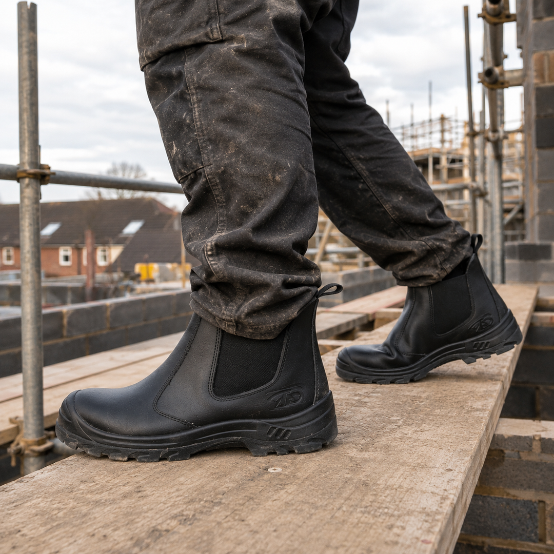 Theodore | Sturdy Steel Toe Work Boots for Men