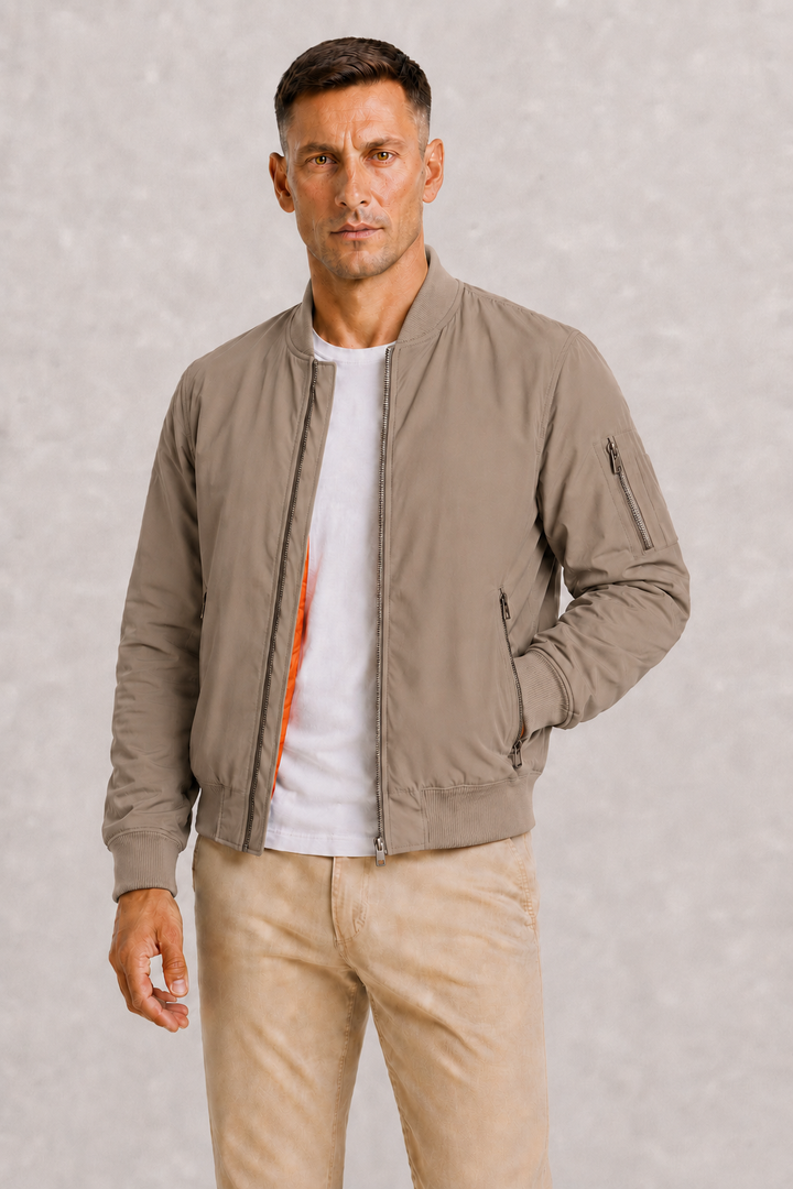 Xander | Rugged Oversized Bomber Jacket for Men