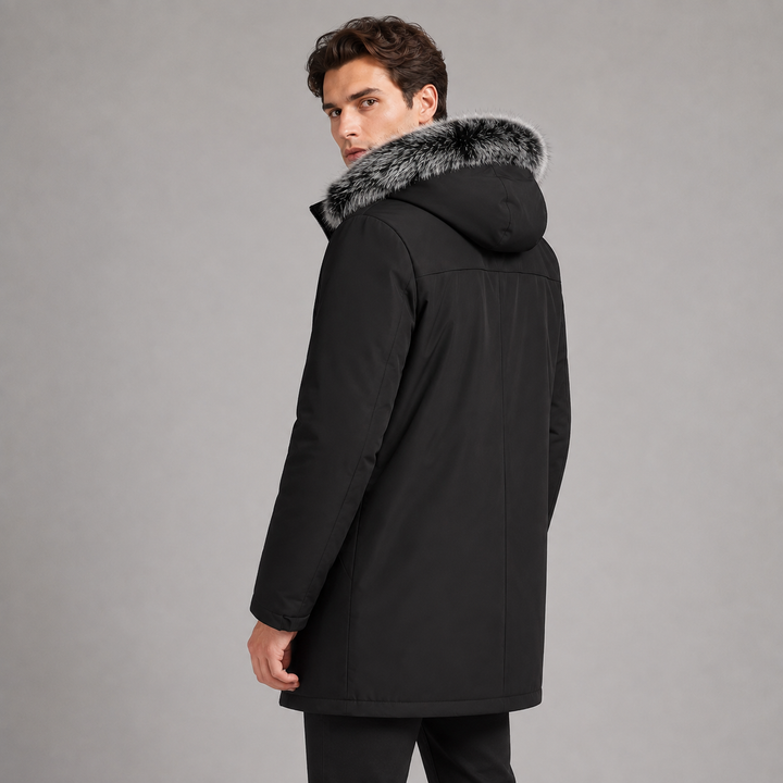 Keegan | Cosy Fleece-Lined Hooded Parka Coat
