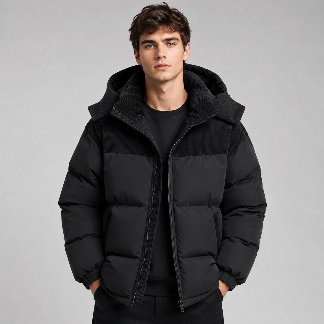 Chase | Warm Puffer Jacket Oversized Hooded