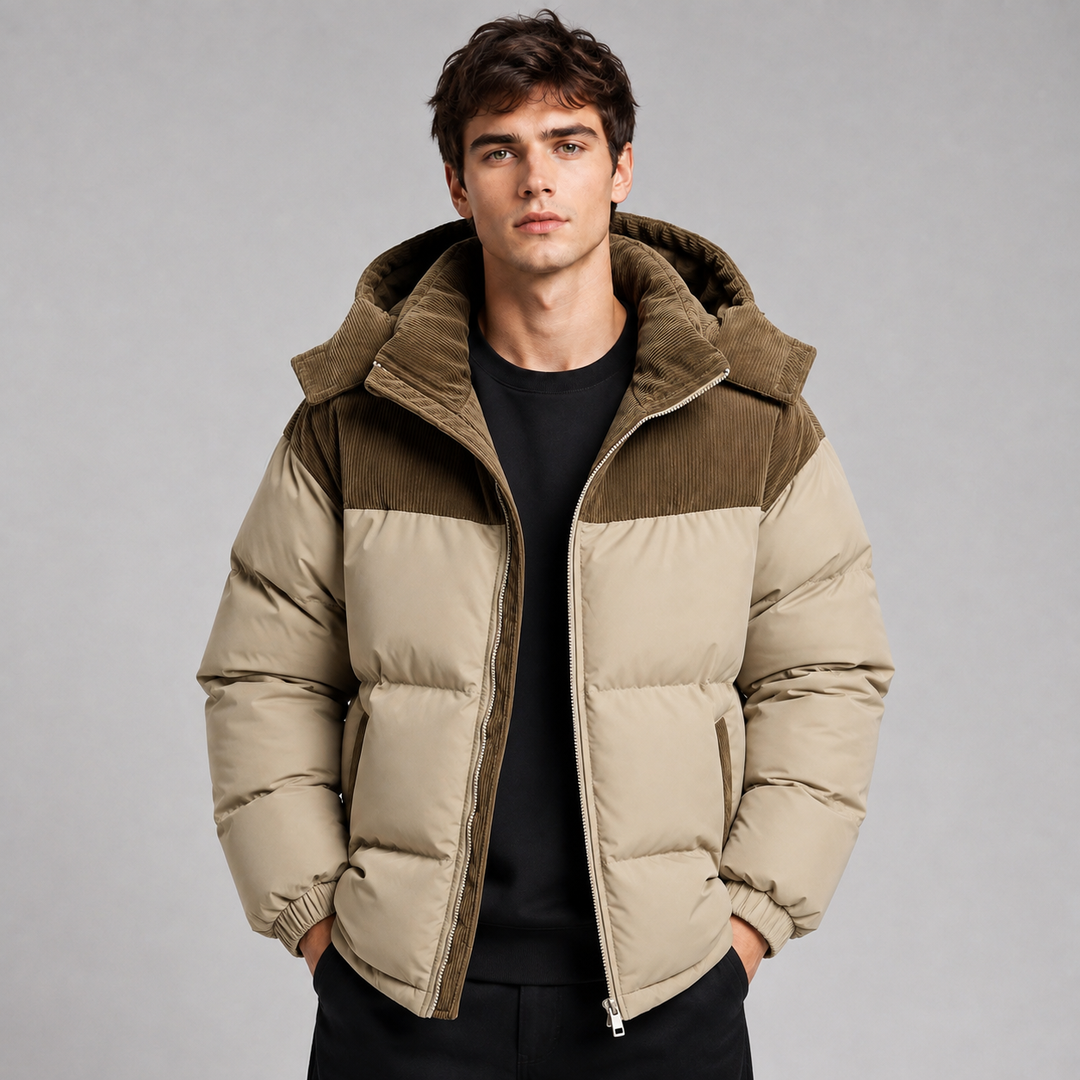 Chase | Warm Puffer Jacket Oversized Hooded
