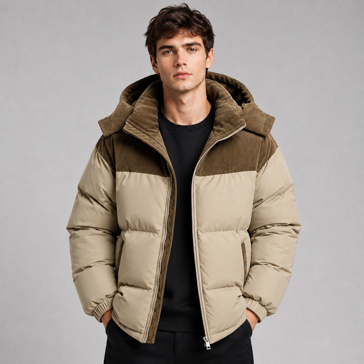 Chase | Warm Puffer Jacket Oversized Hooded