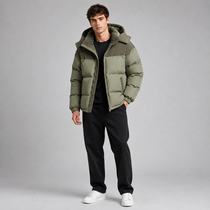 Chase | Warm Puffer Jacket Oversized Hooded
