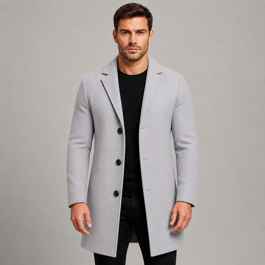 Grady | Refined Tailored Overcoat for Men