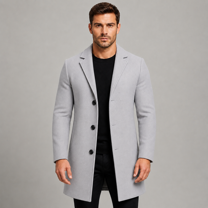 Grady | Refined Tailored Overcoat for Men