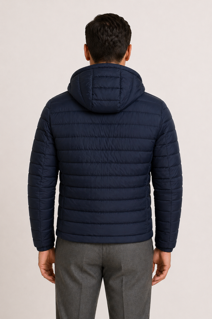 Vaughn | Lightweight Quilted Hooded Jacket for Men